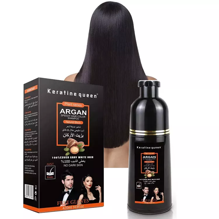 Soft-Hair™ : Shampoing Noircissant pour cheveux homme et femme